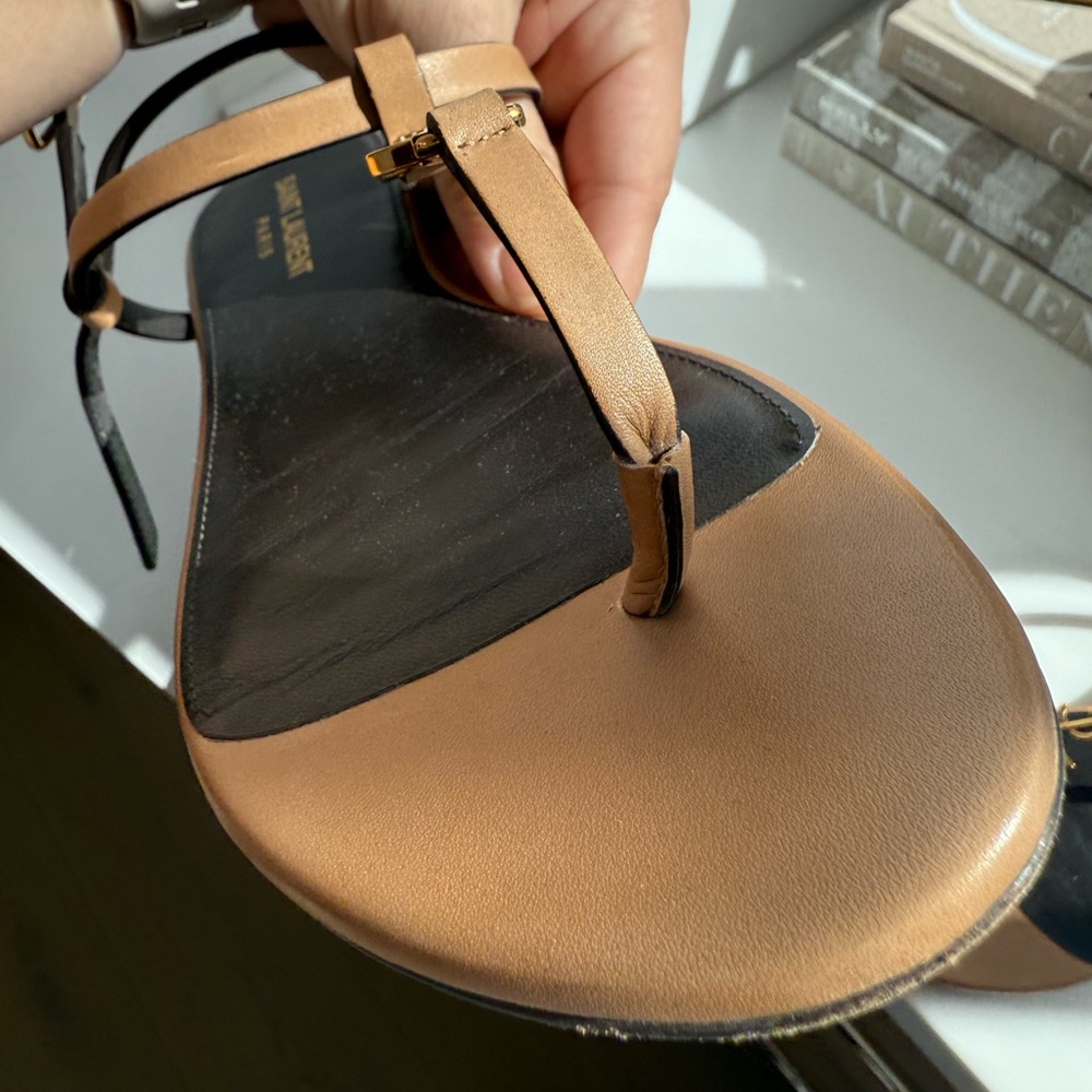 Saint Laurent Cassandra Iota Sandals - Picture 9 of 16